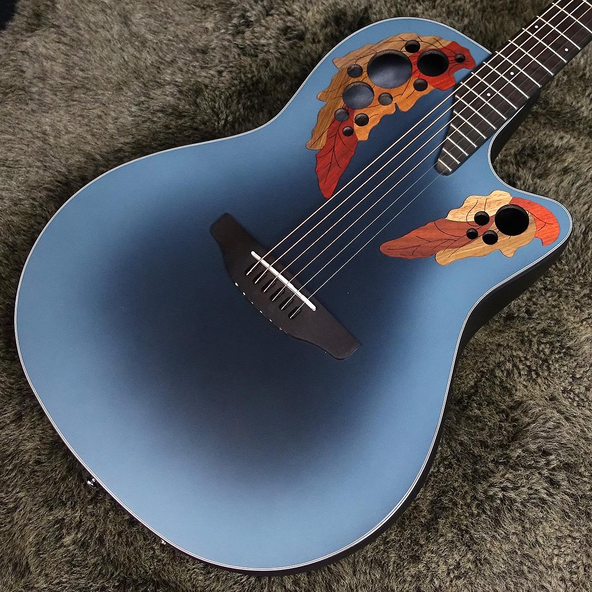 専用ページ Ovation Celebrity ギター CE44-RBB 青-