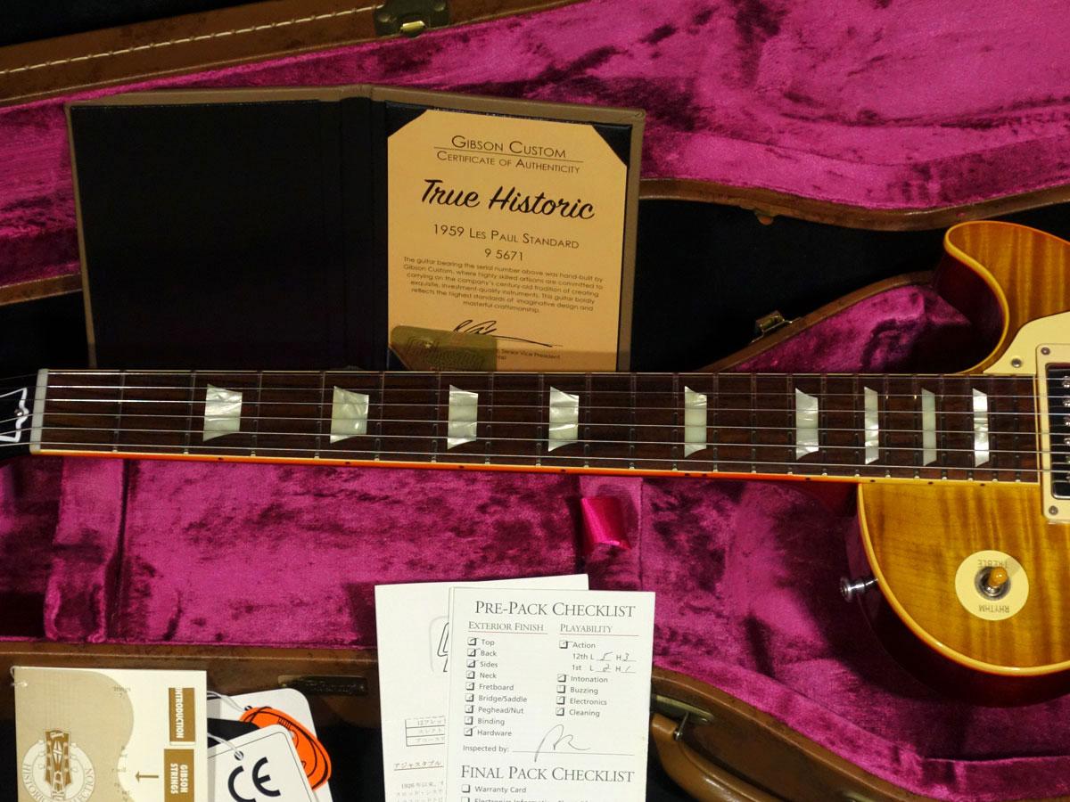 爆安セール Gibson Custom Shop True Historic 1959 Les Paul Reissue Vintage Gloss 楽器 エレキギター ギブソン カスタムショップ Th レスポール リイシュー グロス 17年製 純正ハードケース付 値下げ Plannusoutdoor Com Br