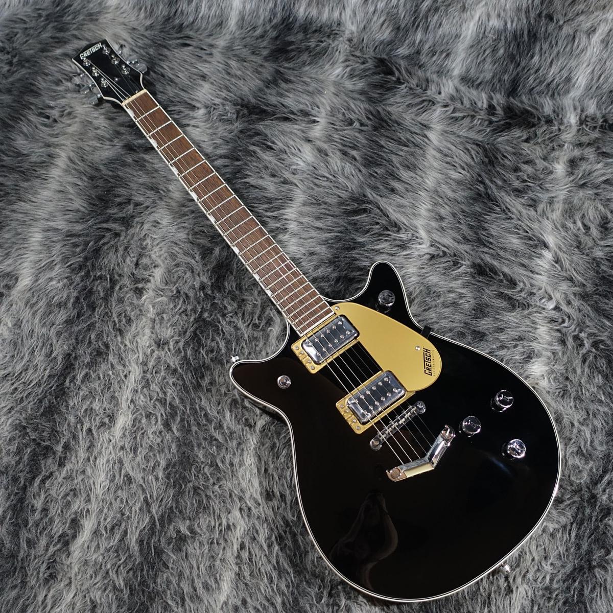 Gretsch G5222 Electromatic Double Jet BT with V-Stoptail Black  