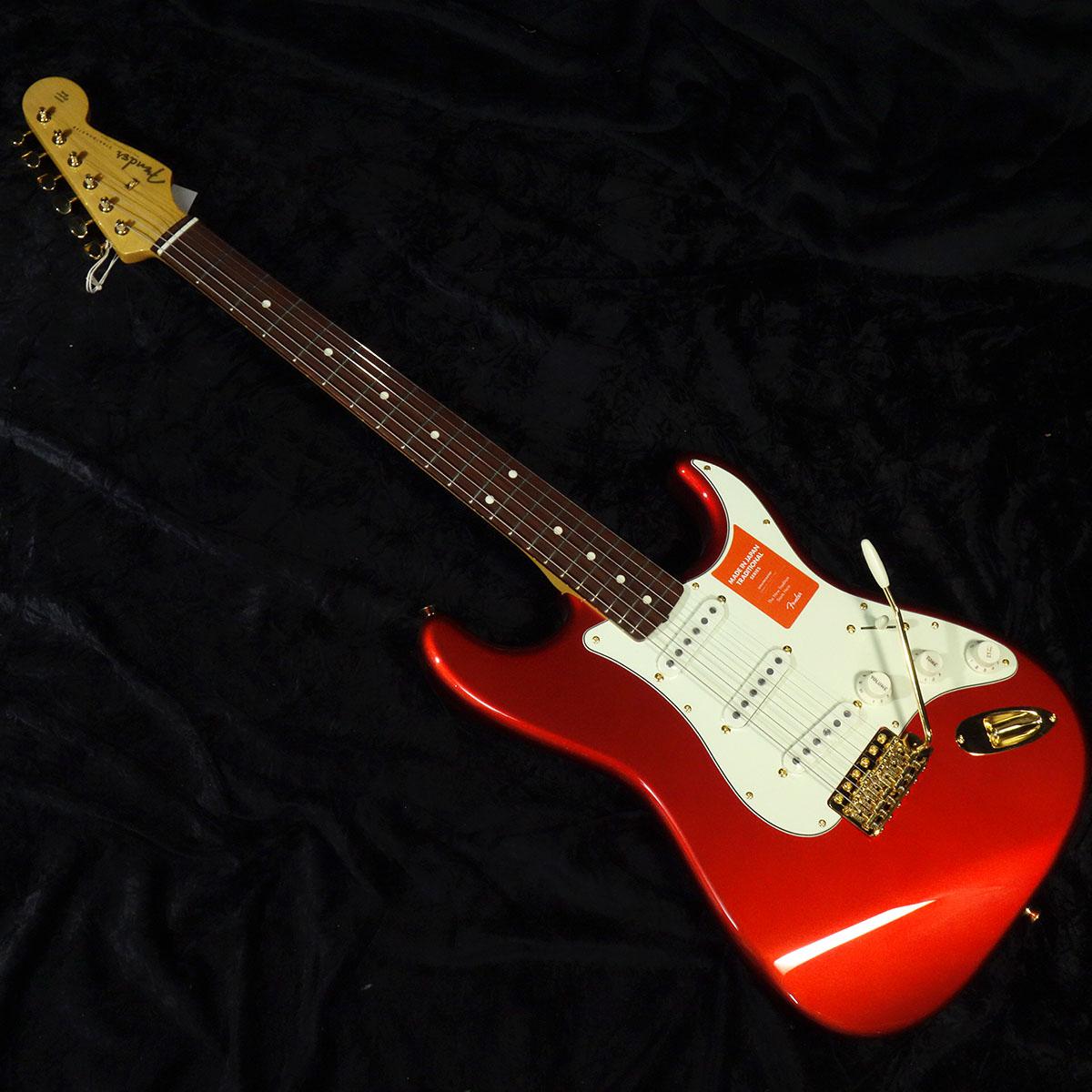 Fender Japan Traditional 60s Stratocaster GHW Candy Apple Red