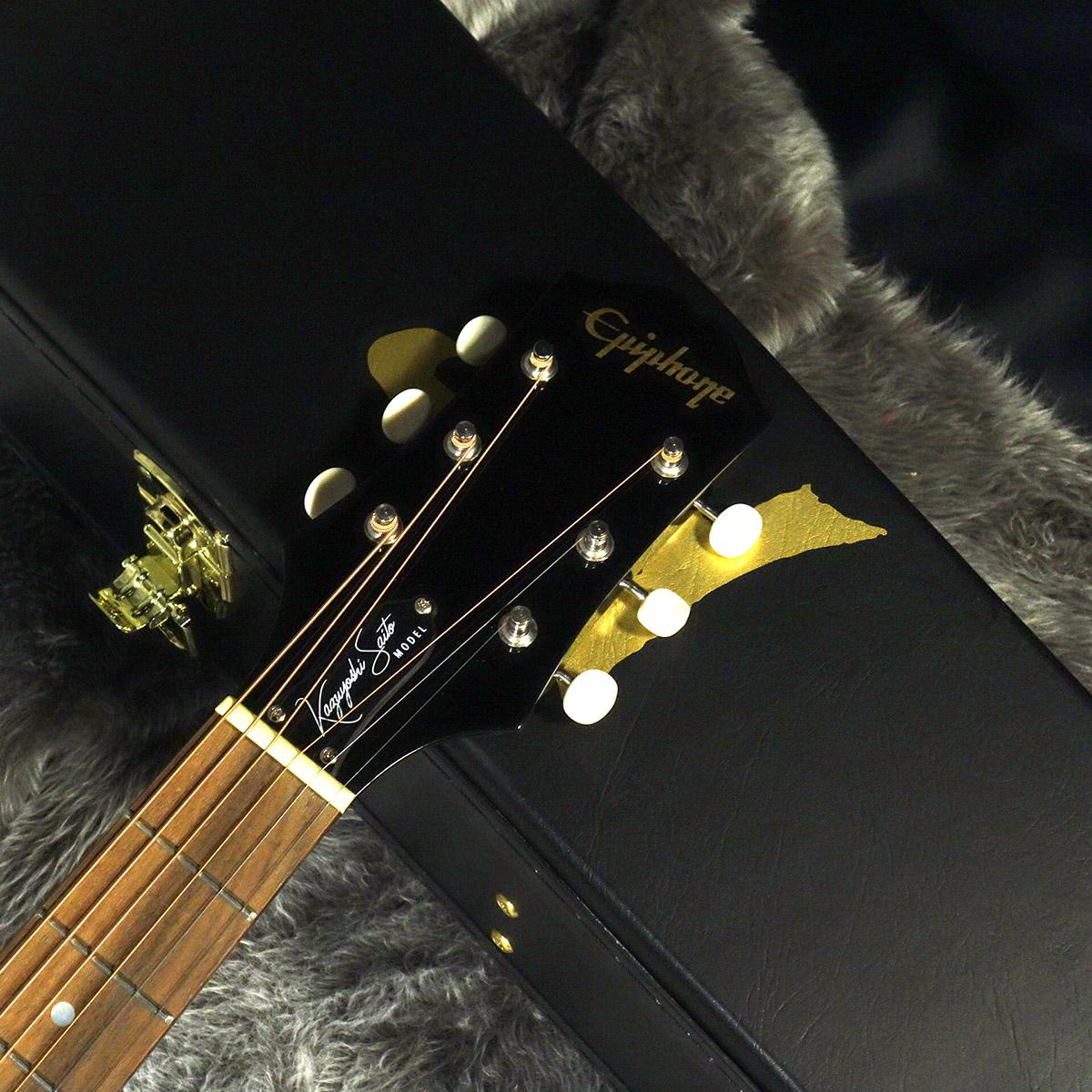 【メローイエロー】Epiphone J-45 OUTFIT 斉藤和義モデル Epiphone 調整済で弾きやすいEpiphone Kazuyoshi Saito J-45