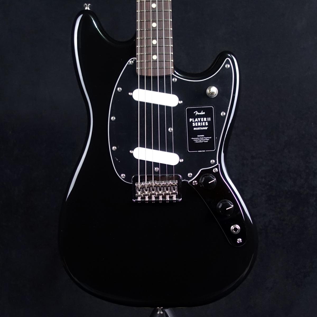 Fender Player II Mustang Black｜平野楽器 ロッキン オンライン