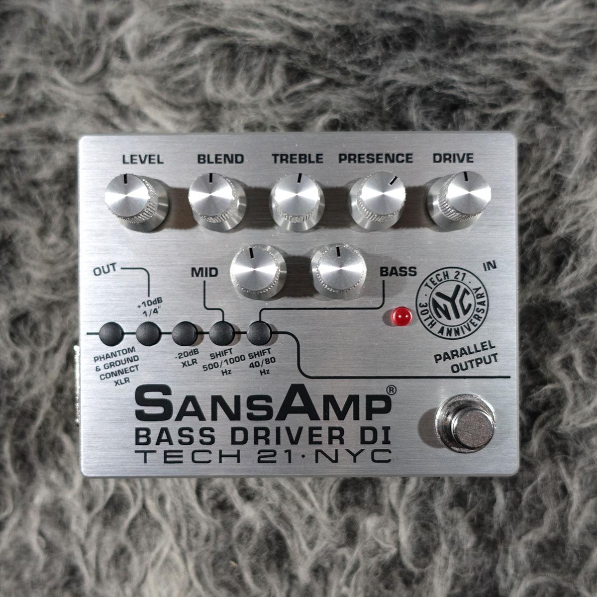 Tech 21 SANSAMP Bass Driver D.I 30th Anniversary <テックトゥエ