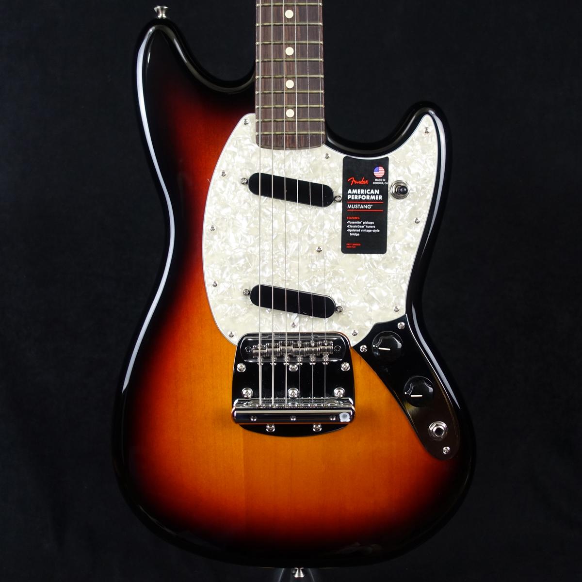 Fender American Performer Mustang 3-Color Sunburst｜平野楽器 