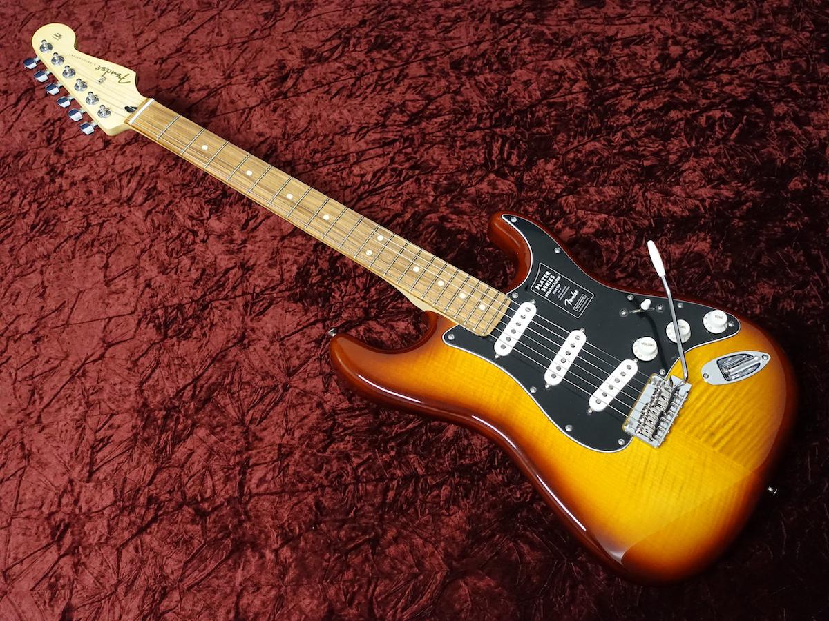 Fender Player Stratocaster Plus Top Tobacco Burst #MX21285889  