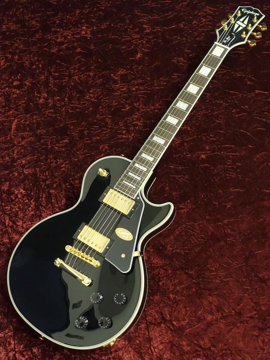 Epiphone Les Paul Custom Ebony #23041520623 <エピフォン>｜平野楽器