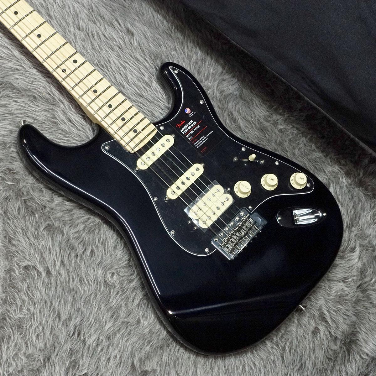 Fender American Performer Stratocaster HSS MN Black｜平野