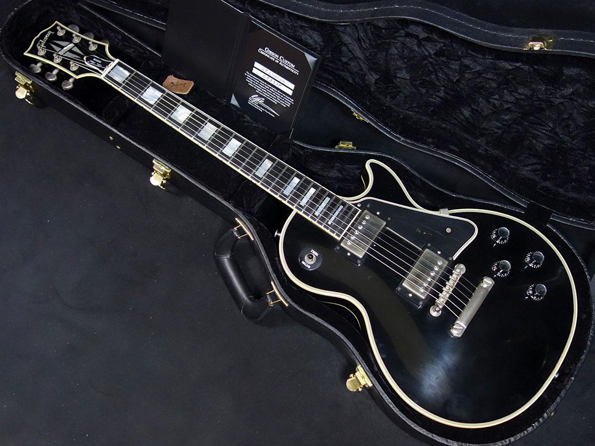 Gibson Custom Shop 1968 Les Paul Custom Authentic Nickel Hardware Ebony ギブソン カスタムショップ 平野楽器 ロッキン オンラインストア