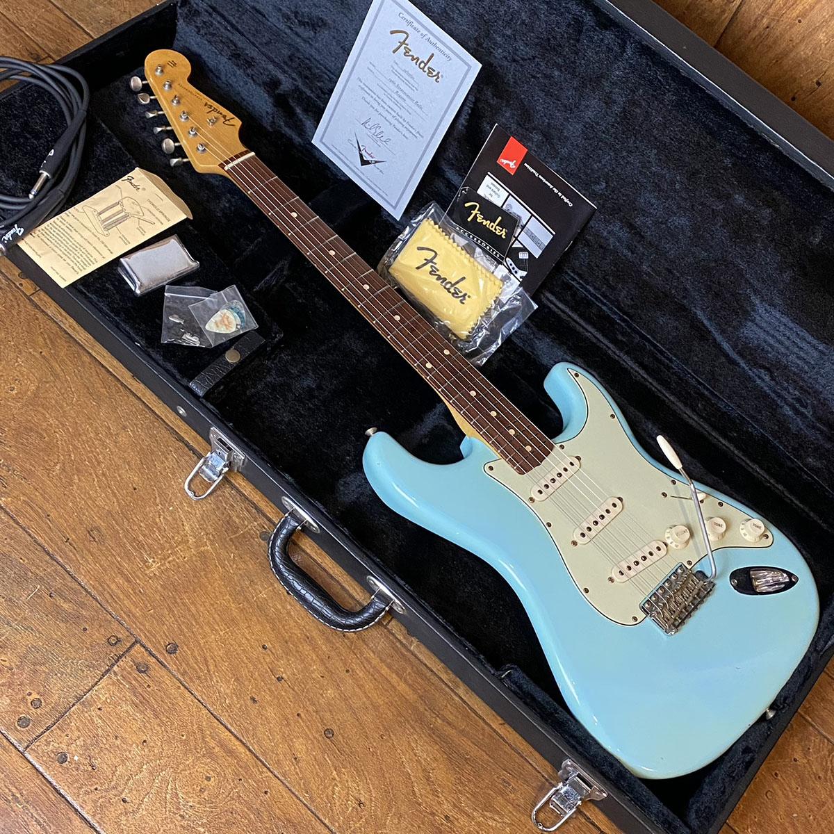 Fender Custom Shop 1960 Stratocaster Relic Daphne Blue 2001