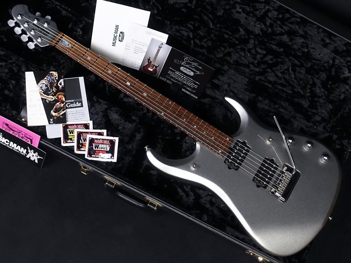 MUSIC MAN JP13-6 BFR Platinum Silver John Petrucci Signature 2013 ...