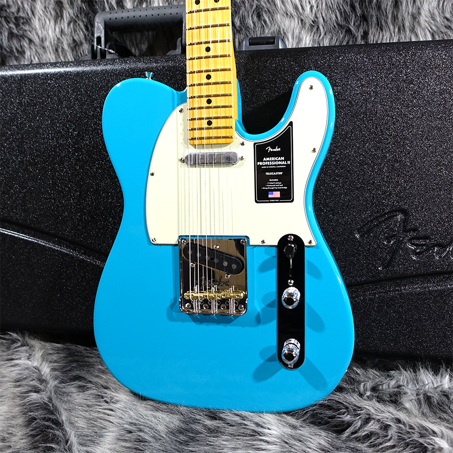Fender USA American Professional II Telecaster Miami Blue