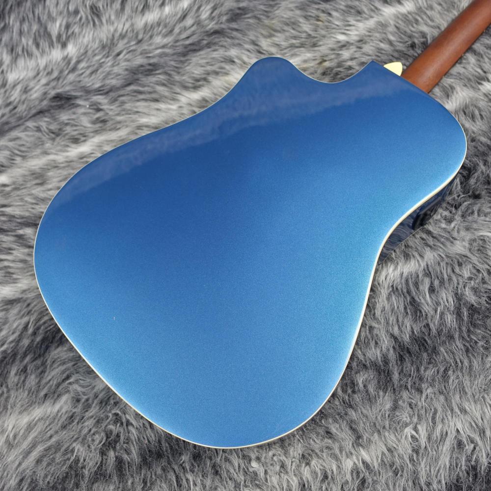 Fender エレアコ Redondo Player, Belmont Blue ソフトケース付属