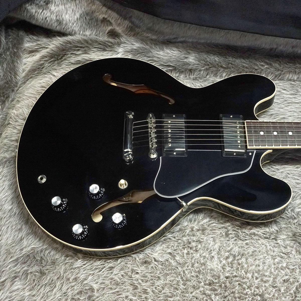 ギター Gibson ES-335 Ebony Gibson ES-335 Vintage Ebony | The Music Zoo