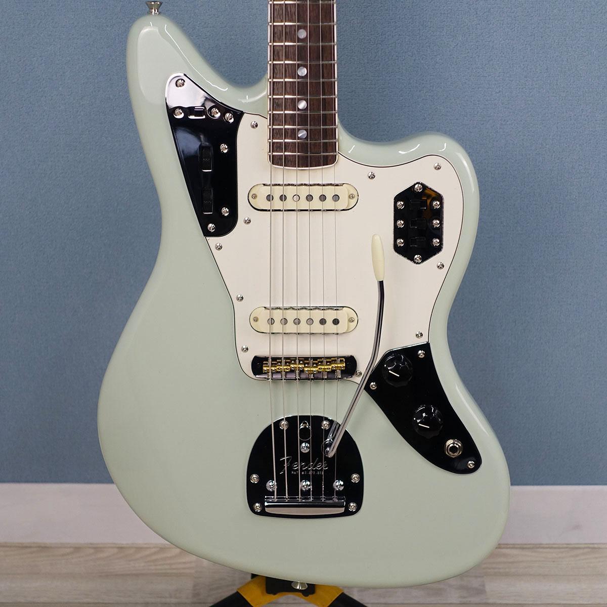 Fender Moeka Shiotsuka Jaguar moni Aged Sonic Blue ｜平野楽器