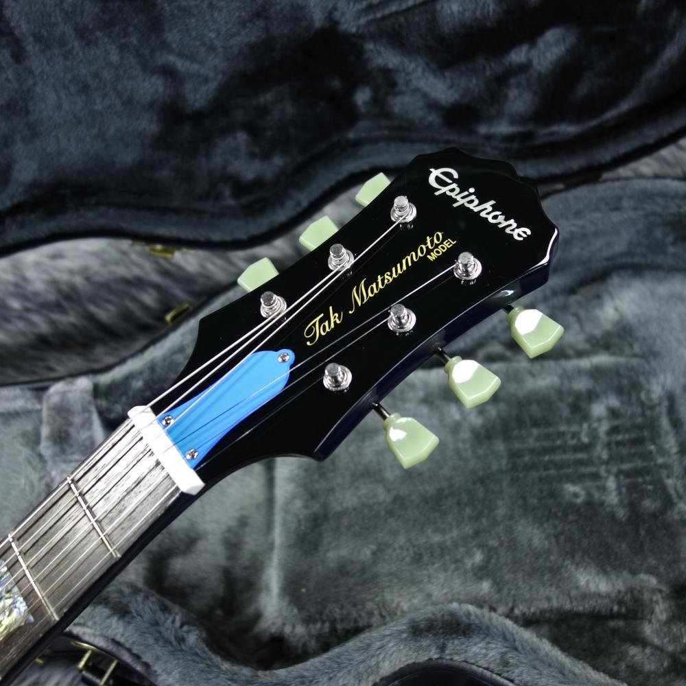 Epiphone Tak Matsumoto DC Standard Plus Top Aqua Blue