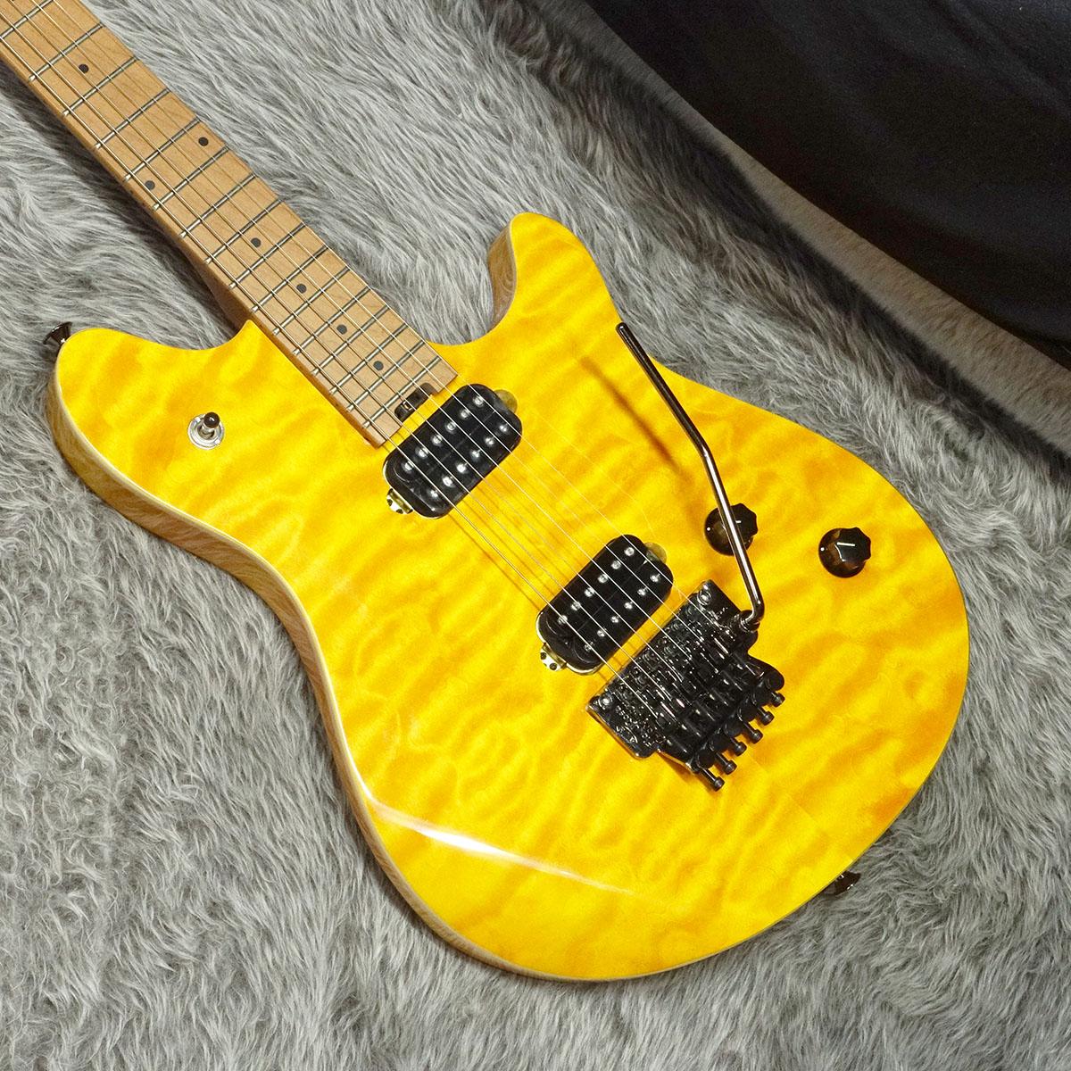 Edith ページ EVH WG STD QM BAKED AMBER – Motor City Guitar