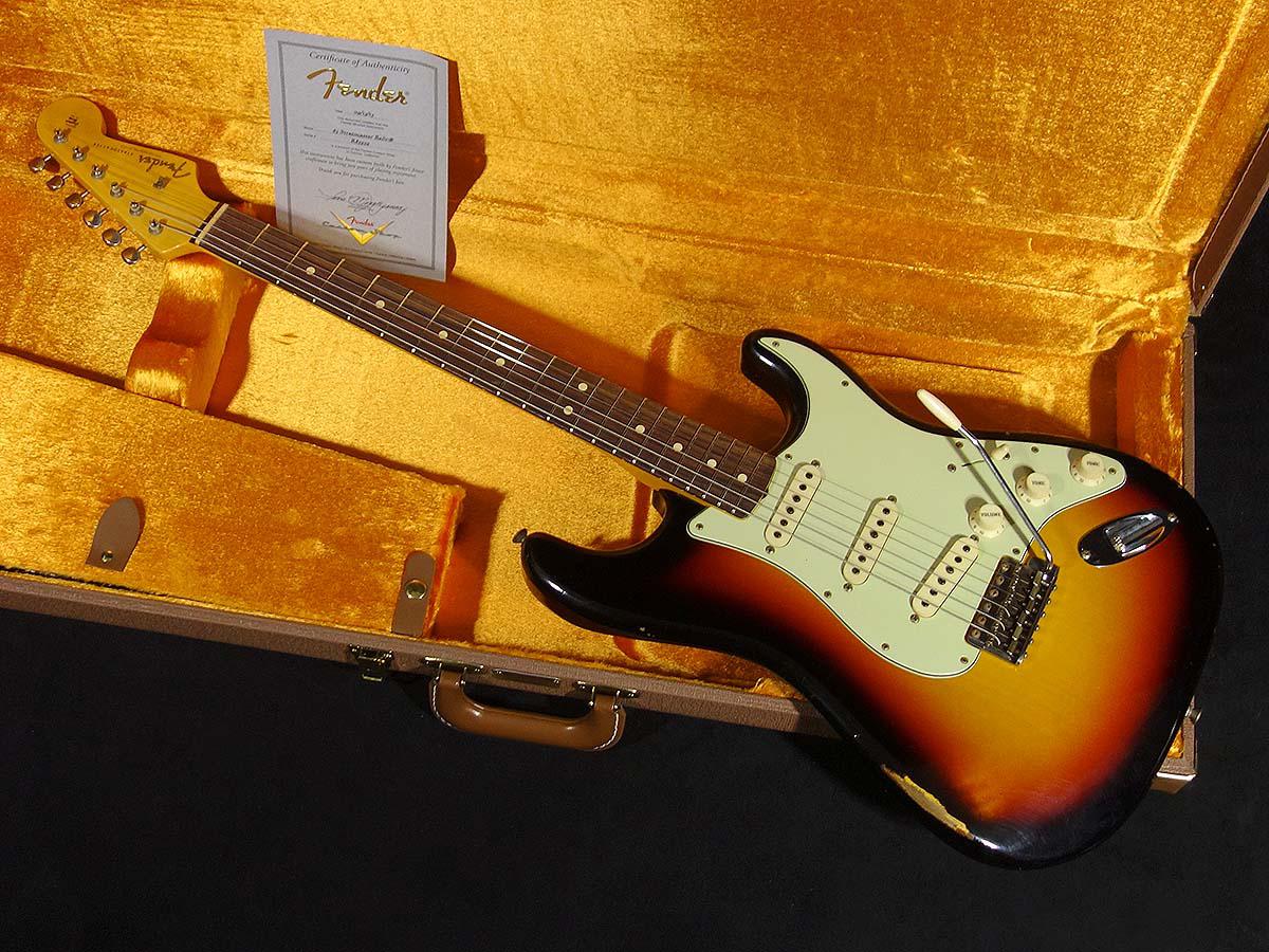 Fender Custom Shop 1963 Stratocaster Relic 3tsb フェンダーカスタムショップ 平野楽器 ロッキン オンラインストア Fender Custom Shop 1963 Stratocaster Relic 3tsb フェンダーカスタムショップ 平野楽器 ロッキン オンラインストア