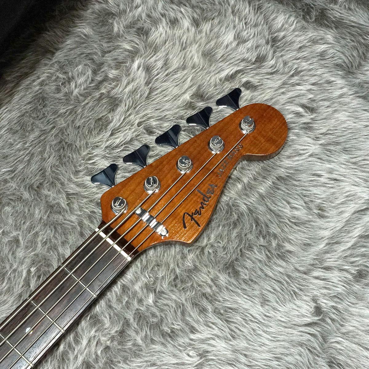 Fender Deluxe Jazz Bass V Kazuki Arai RW Vintage Natural｜平野楽器