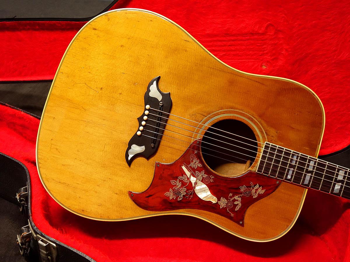 Gibson Dove 1969年　本物のヴィンテージ！ アコースティックギター Gibson DOVE ADJ NT】1969年製 このボロボロがカッコイイ！イ
