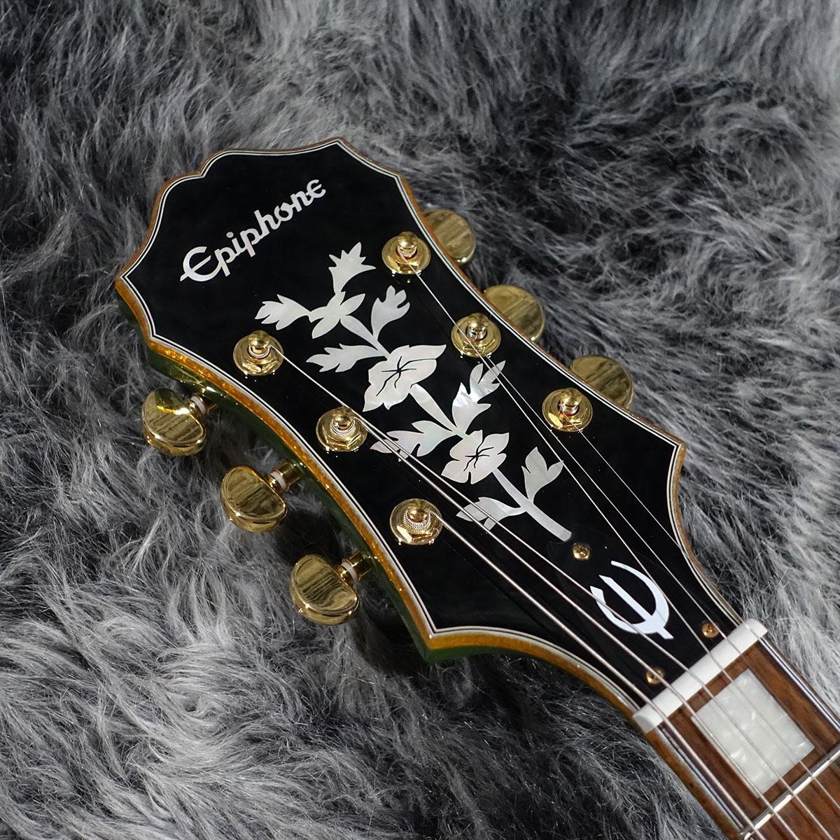 Epiphone Emperor Swingster Black Aged Gloss エレキギター