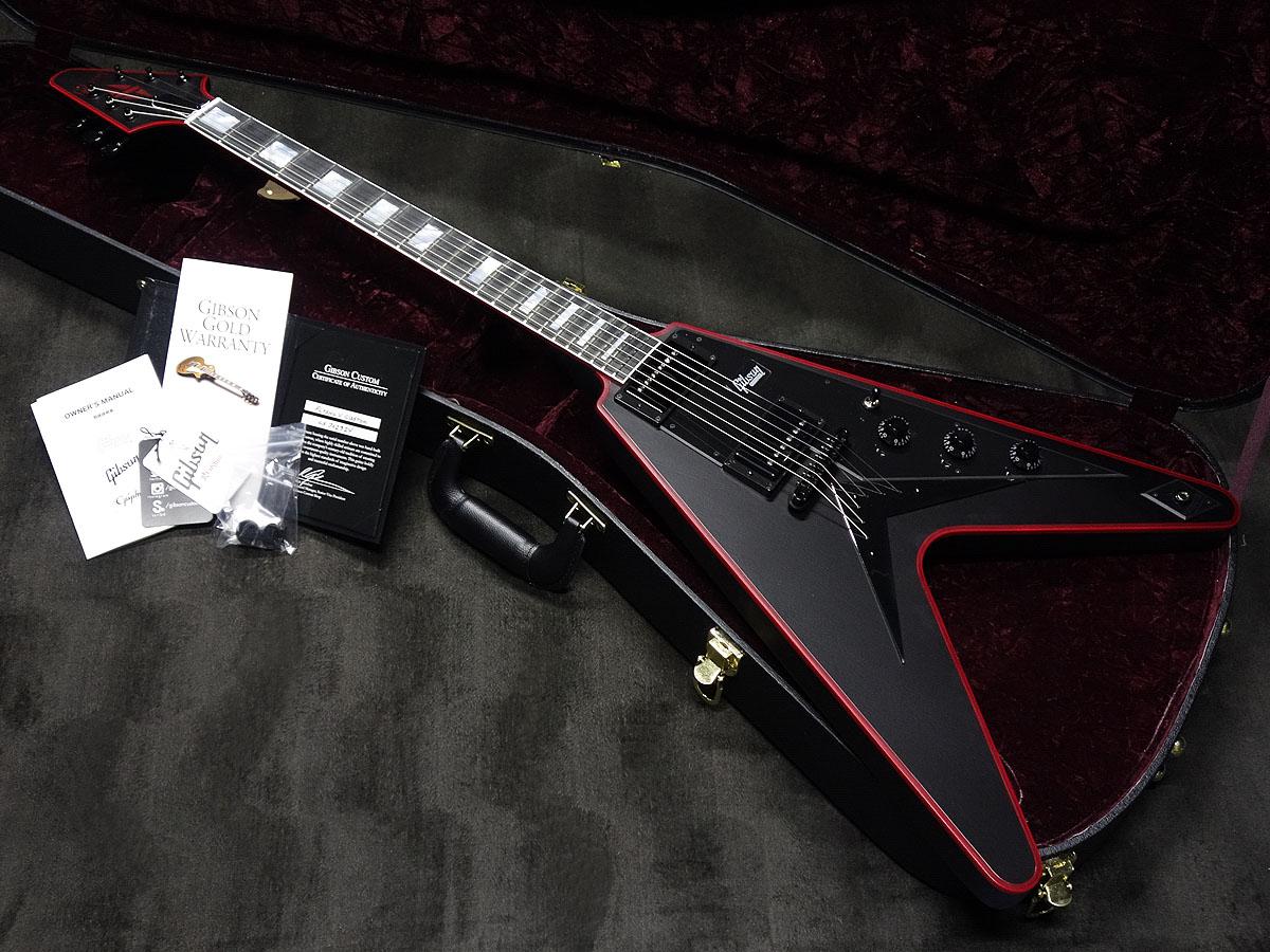 Gibson フライングV レッド ハードケース付き