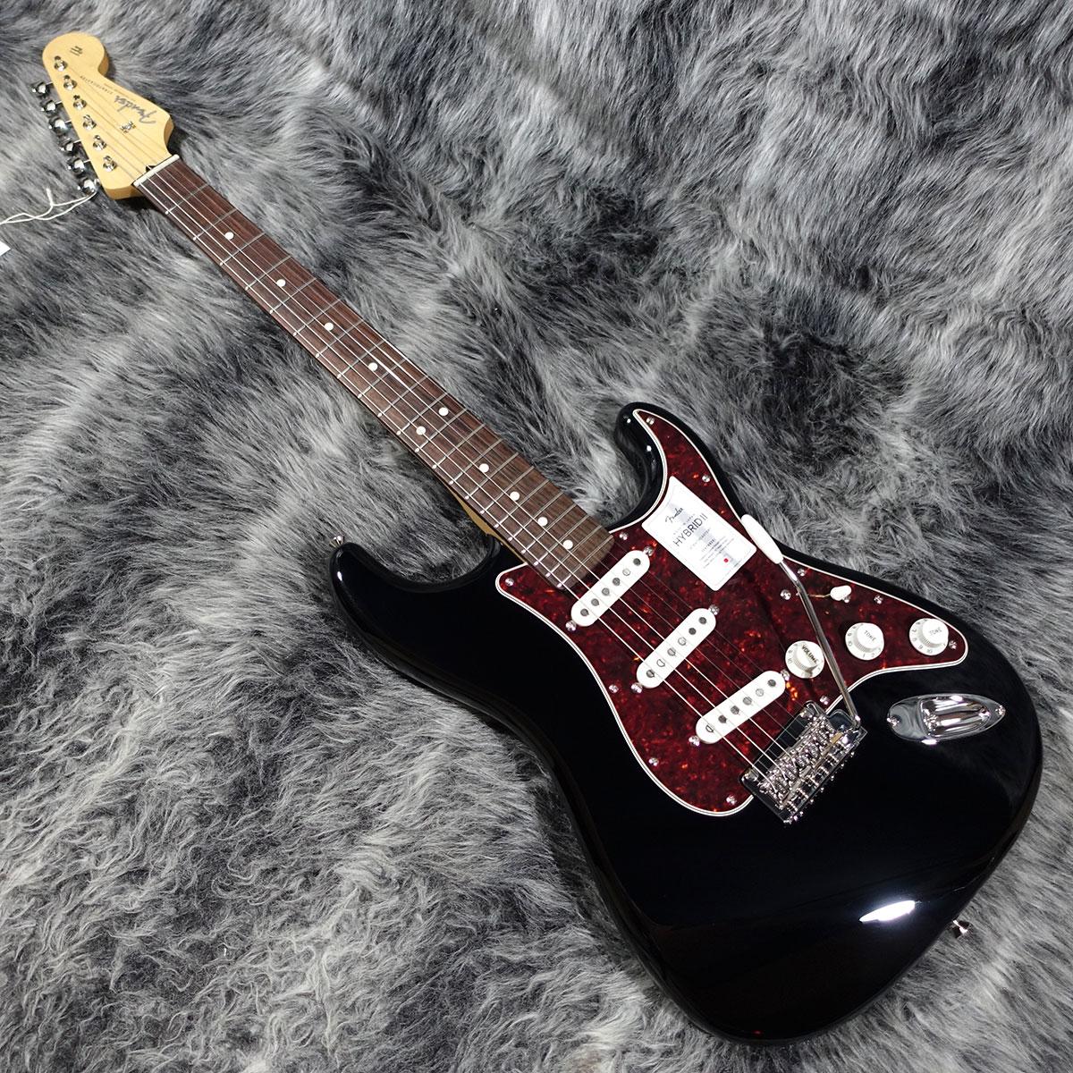 ファッション姫 通販 Fender Made in Japan Hybrid II Stratocaster Black｜平野楽器 ギター