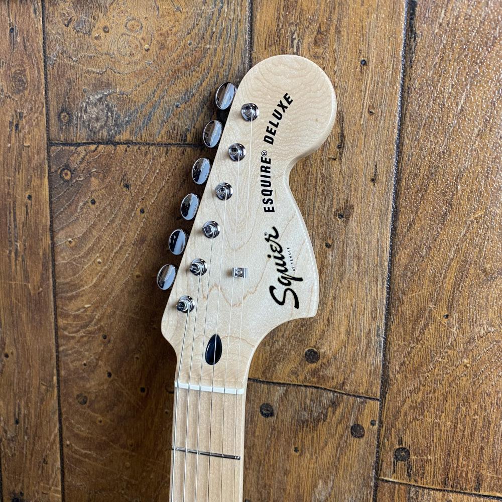 【最終お値下げ】Squier Paranormal Esquire Deluxe SquierParanormal Esquire Deluxe -Metallic Black- 【Web