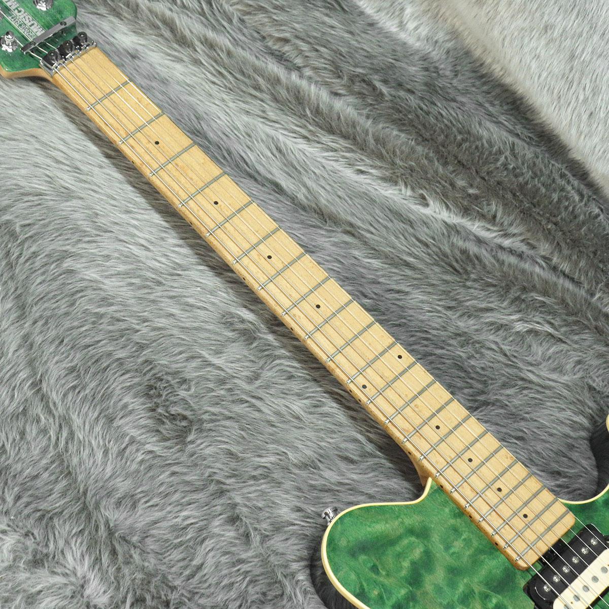 MUSIC MAN Axis EX Trans Green <ミュージックマン>｜平野楽器