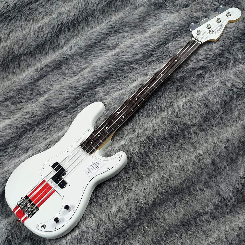 2023 Collection Made in Japan Traditional 60s Precision Bass Olympic White  with Red Competition Stripe【チョイ傷特価】