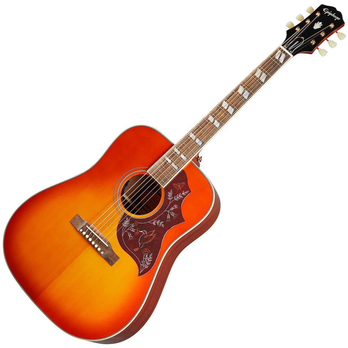 Sunburst　Gloss　Cherry　ロッキン　オンラインストア　Epiphone　Aged　Hummingbird　<エピフォン>｜平野楽器