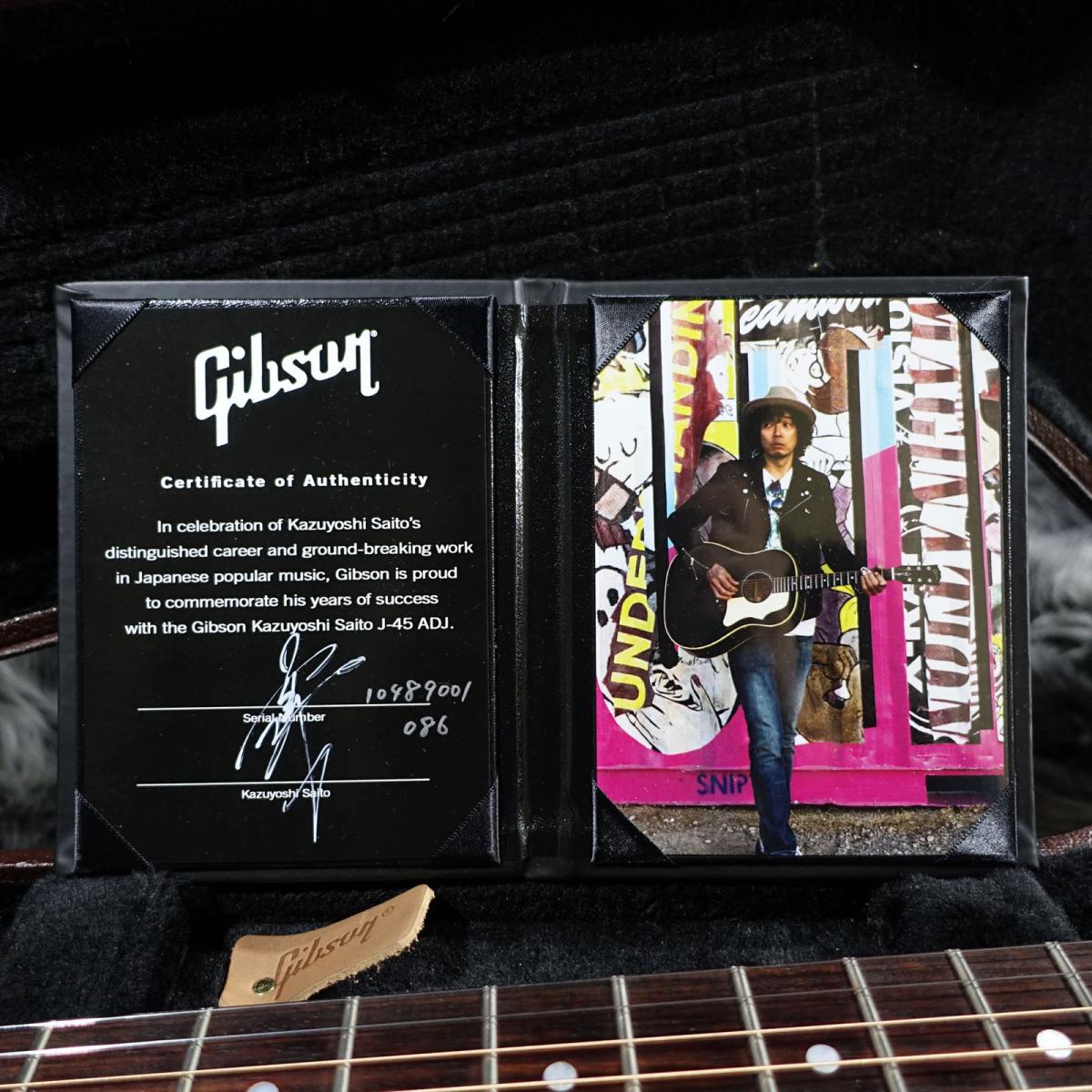 Gibson Kazuyoshi Saito J-45 ADJ <ギブソン>｜平野楽器