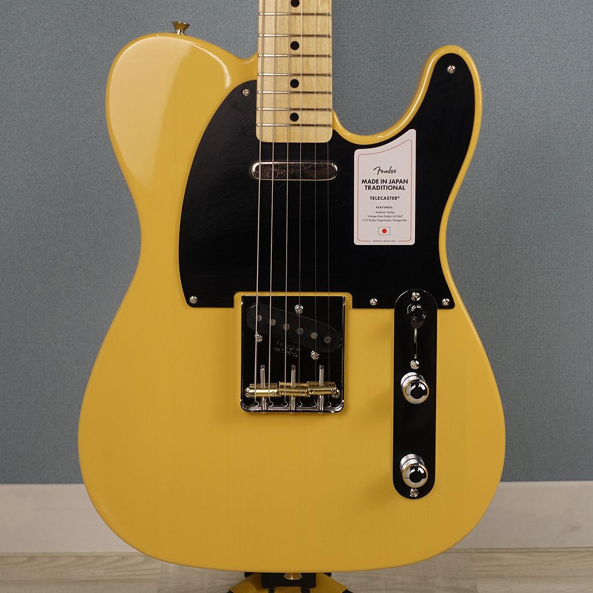 ギター Fender japan Traditional Telecaster 50s Fender Made In Japan Traditional 50s Telecaster -White Blonde