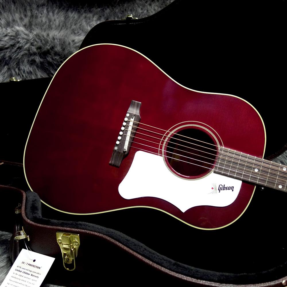 GibsonJ-45 ワインレッド ハードケース付 GibsonJ-45 ワインレッド