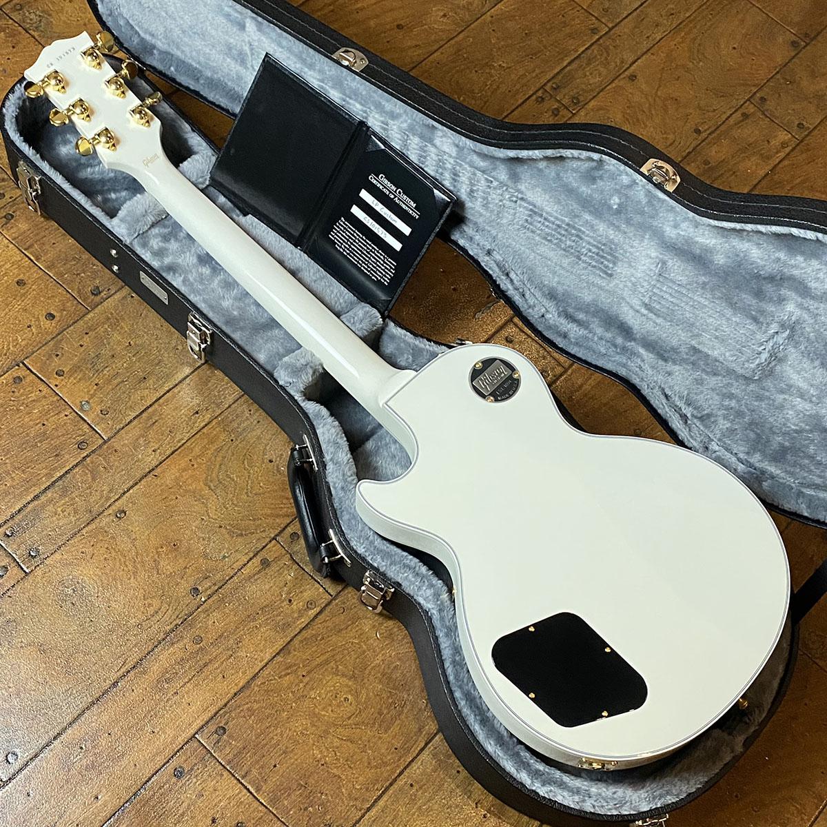 Gibson Custom Shop Les Paul Custom Ebony Fingerboard Alpine White