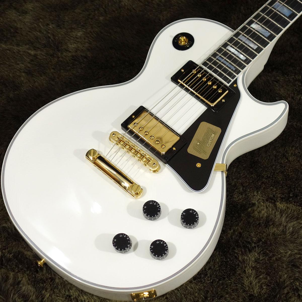 Gibson Custom Shop Les Paul Custom Alpine White <ギブソン カスタムショップ>｜平野楽器 ロッキン  オンラインストア