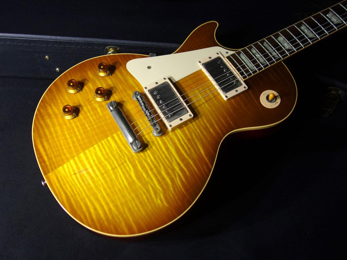 Gibson Custom Shop 1958 Les Paul Reissue Figured 1998年製 Lefty