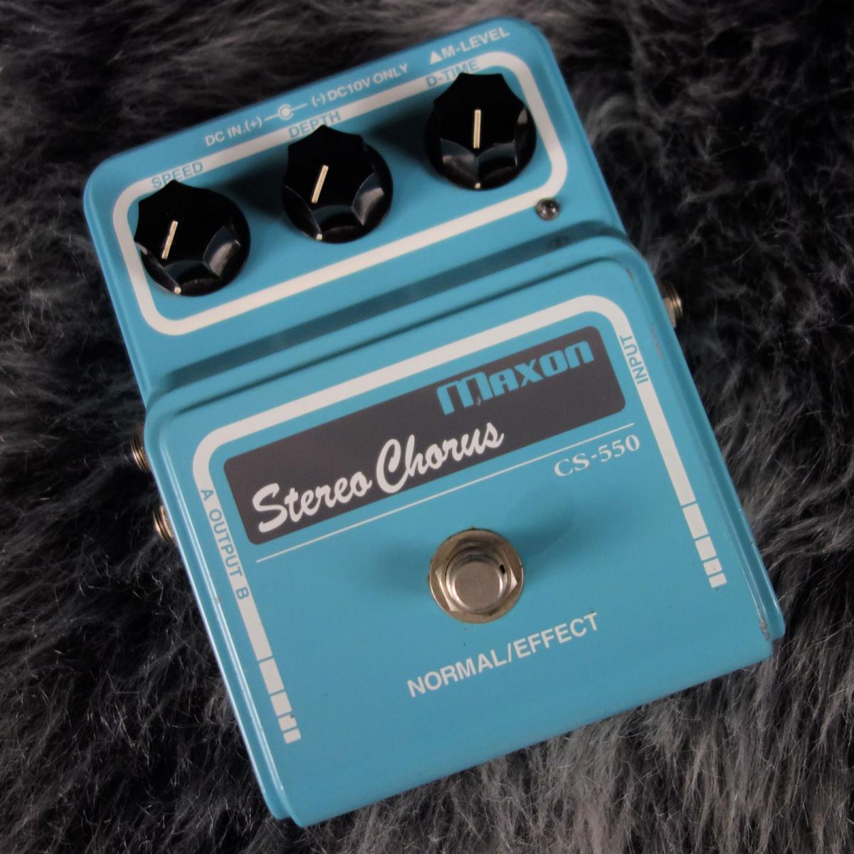 スーパーセールスーパーセール美品 Maxon Stereo Chorus Cs-550 Char