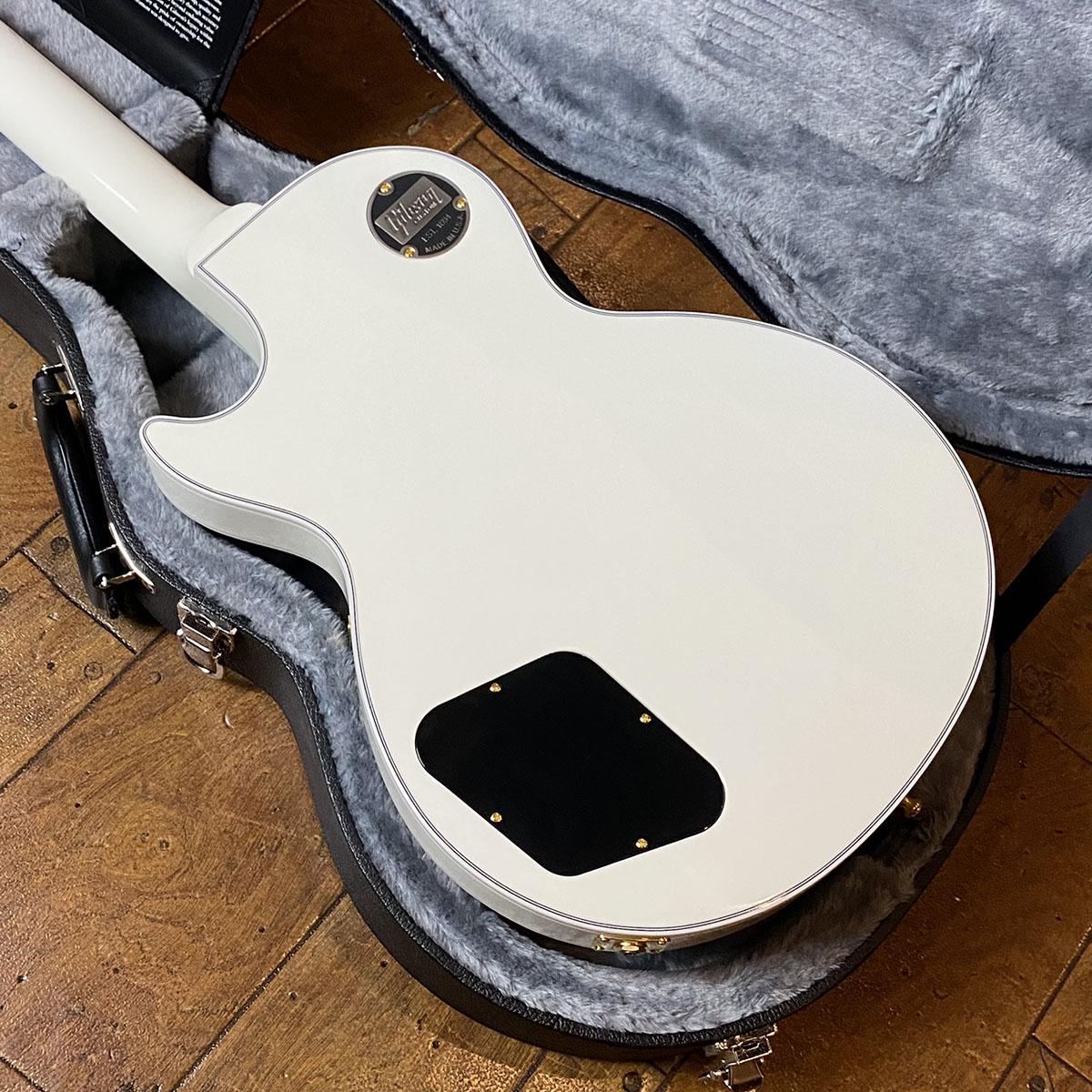 Gibson Custom Shop Les Paul Custom Ebony Fingerboard Alpine White