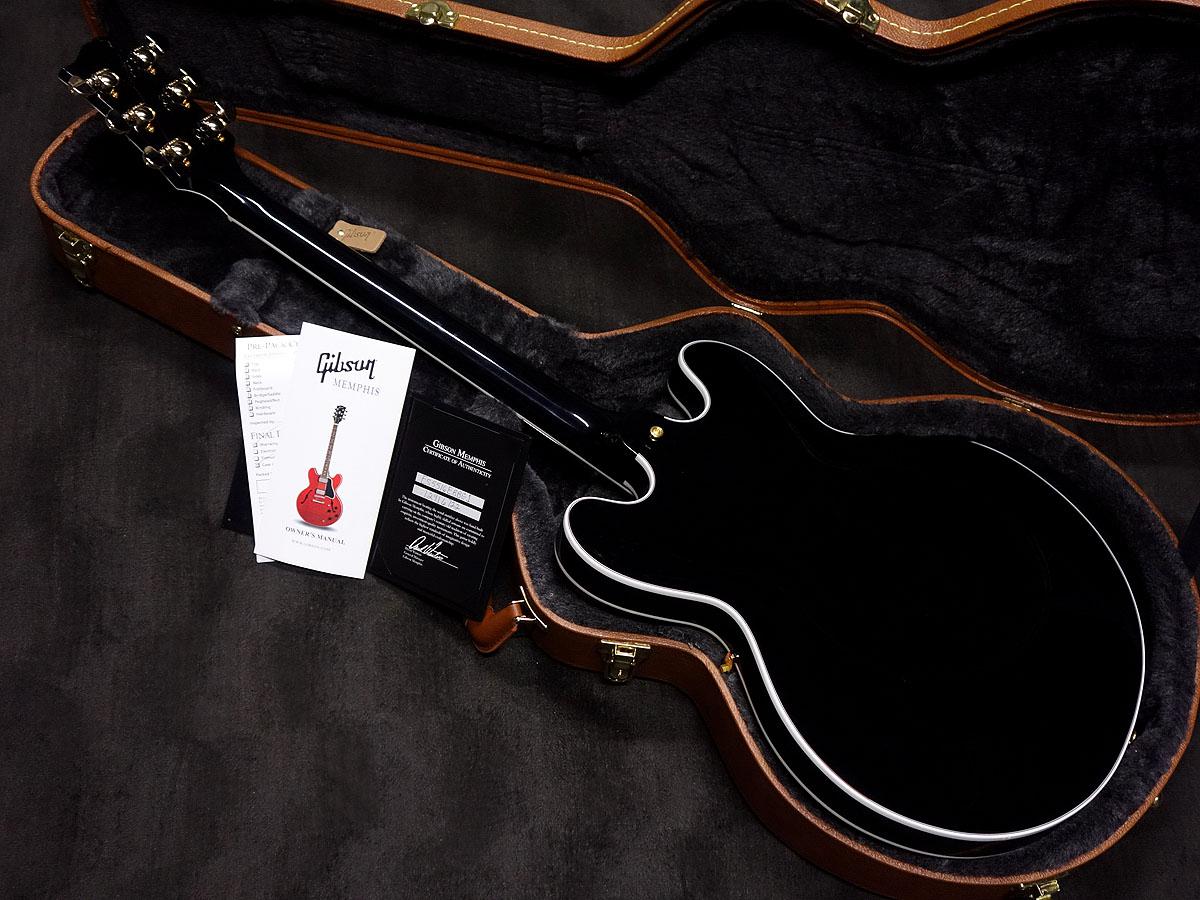 と*き様 BOSS ES-5✨美品✨付属品完備★廃盤希少品 Epiphone Shinichi Ubukata ES-355 Ver.02 Pelham Blue エレキギター