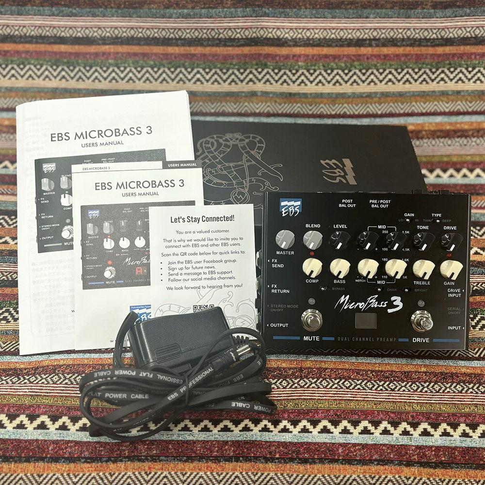 EBS MicroBass 3 <イービーエス>｜平野楽器 ロッキン オンライン