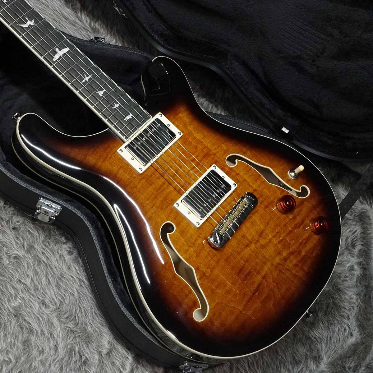 【美品/使用感ほぼなし】Paul Read Smith SE Paul Reed Smith SE Hollowbody II - Tri-Color Sunburst
