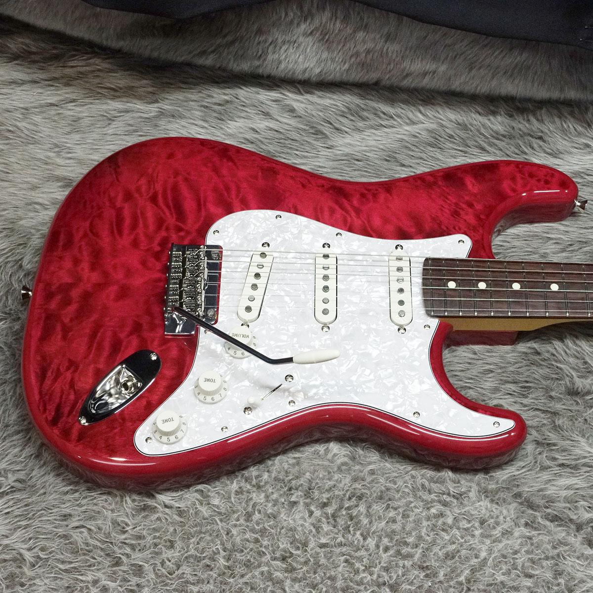 Hybrid II 2024 Collection Quilt Red 新同品 Fender 2024 Collection Made in Japan Hybrid II Stratocaster