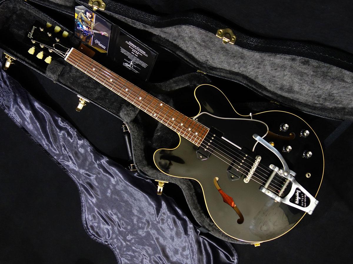 Gibson Custom Shop Kazuyoshi Saito Ks 330 Ebony Vos W Bigsby ギブソン カスタムショップ 平野楽器 ロッキン オンラインストア