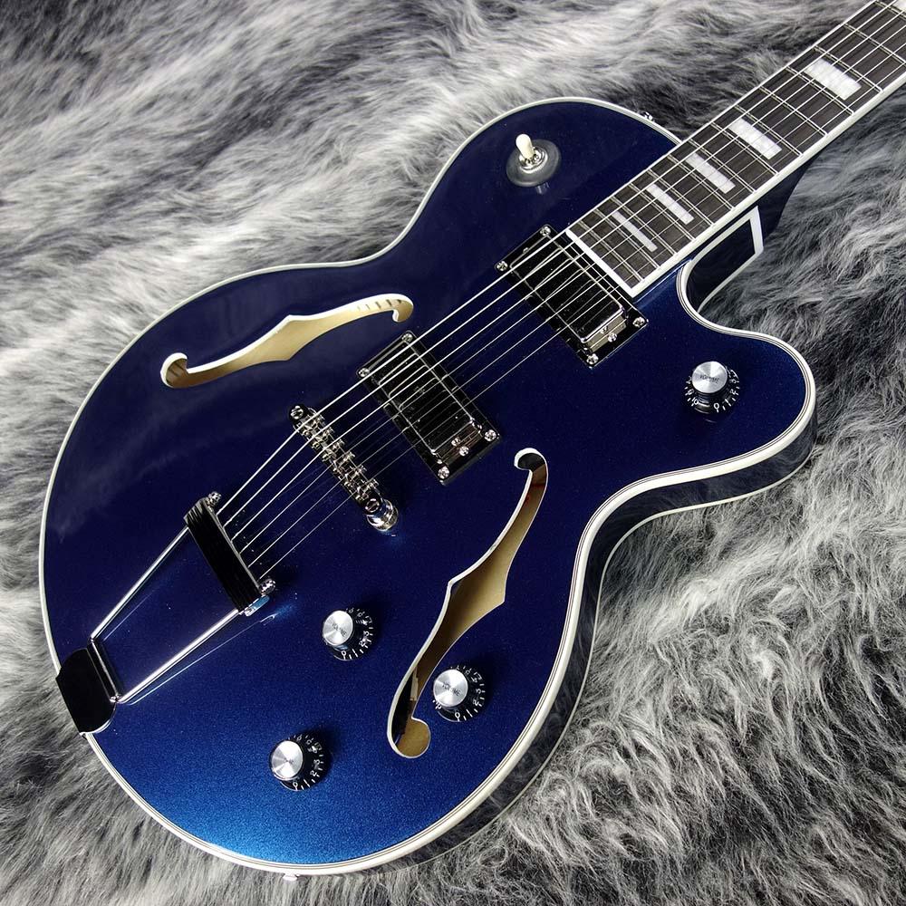 Epiphone uptown katセミアコースティックギター 青 Epiphone Uptown Kat ES - Sapphire Blue Metallic