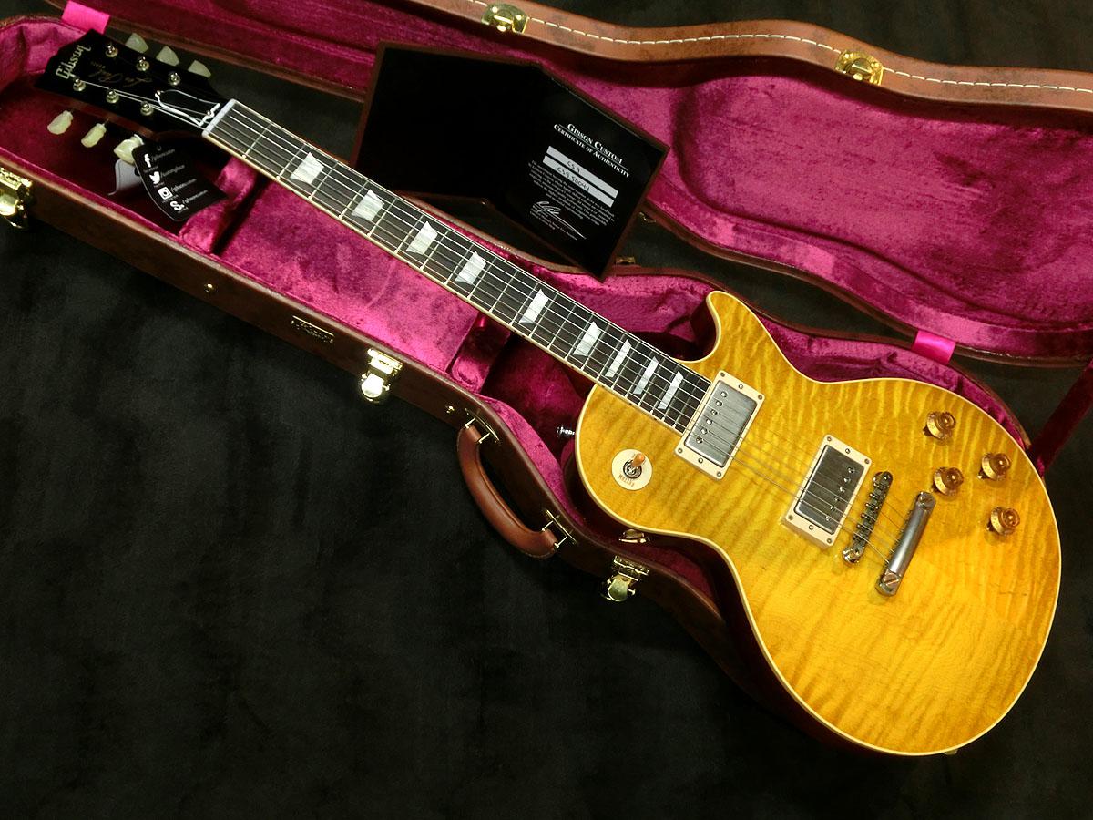 Gibson Custom Shop CS9 50's Style Les Paul Standard VOS Lemon Gibson Custom Shop CS9 50's Style Les Paul Standard VOS Lemon
