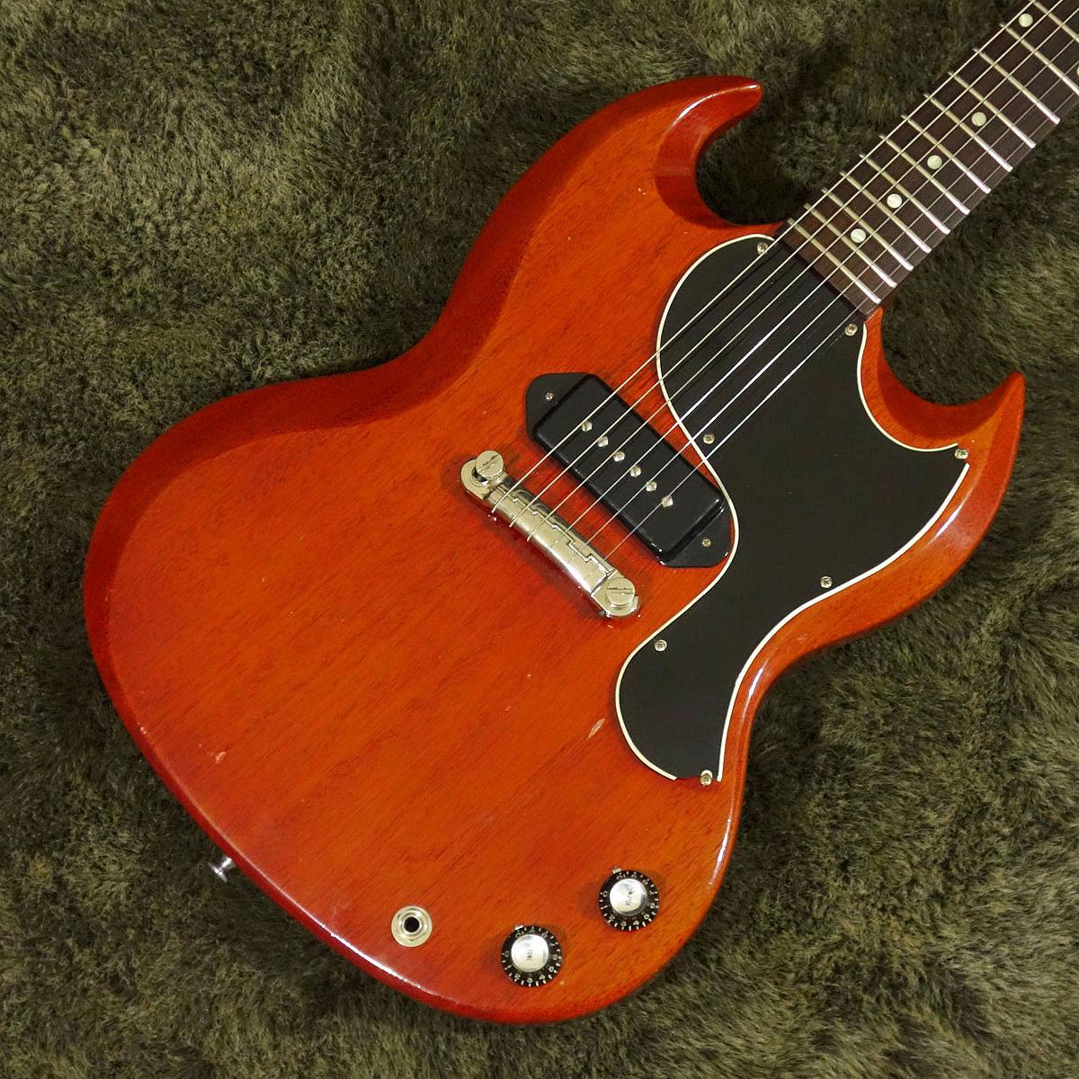 Gibson 1962 Sg Les Paul Junior Cherry ギブソン 平野楽器 ロッキン オンラインストア Gibson 1962 Sg Les Paul Junior Cherry ギブソン 平野楽器 ロッキン オンラインストア