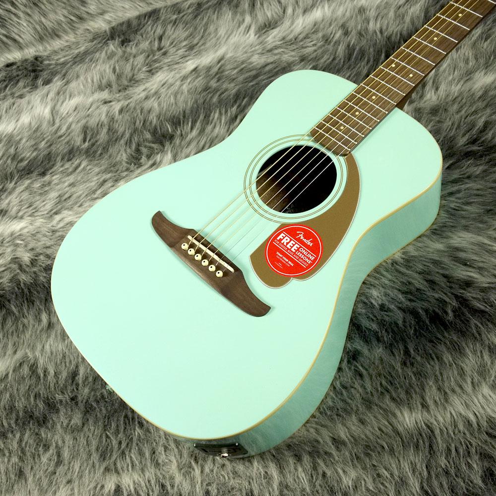 売れ筋がひ新作! フェンダー エレアコ MALIBU PLAYER Aqua Splash