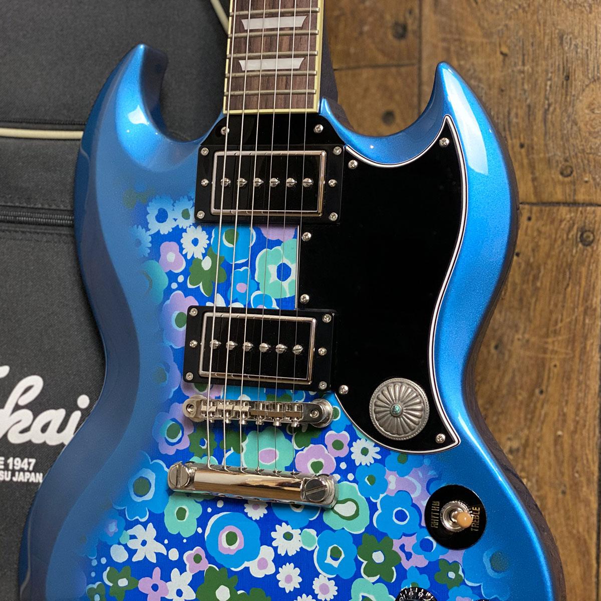 Tokai 東海楽器★日本製Blue Flower★特注オーダー品★世界に1本 Tokai 東海楽器☆日本製Blue Flower☆特注オーダー品☆世界に1本