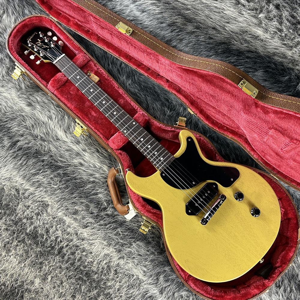 gibson風？　イエロー ダブルカッタウェイ エレキギター GIBSON DC ギブソンダブルカッタウェイ
