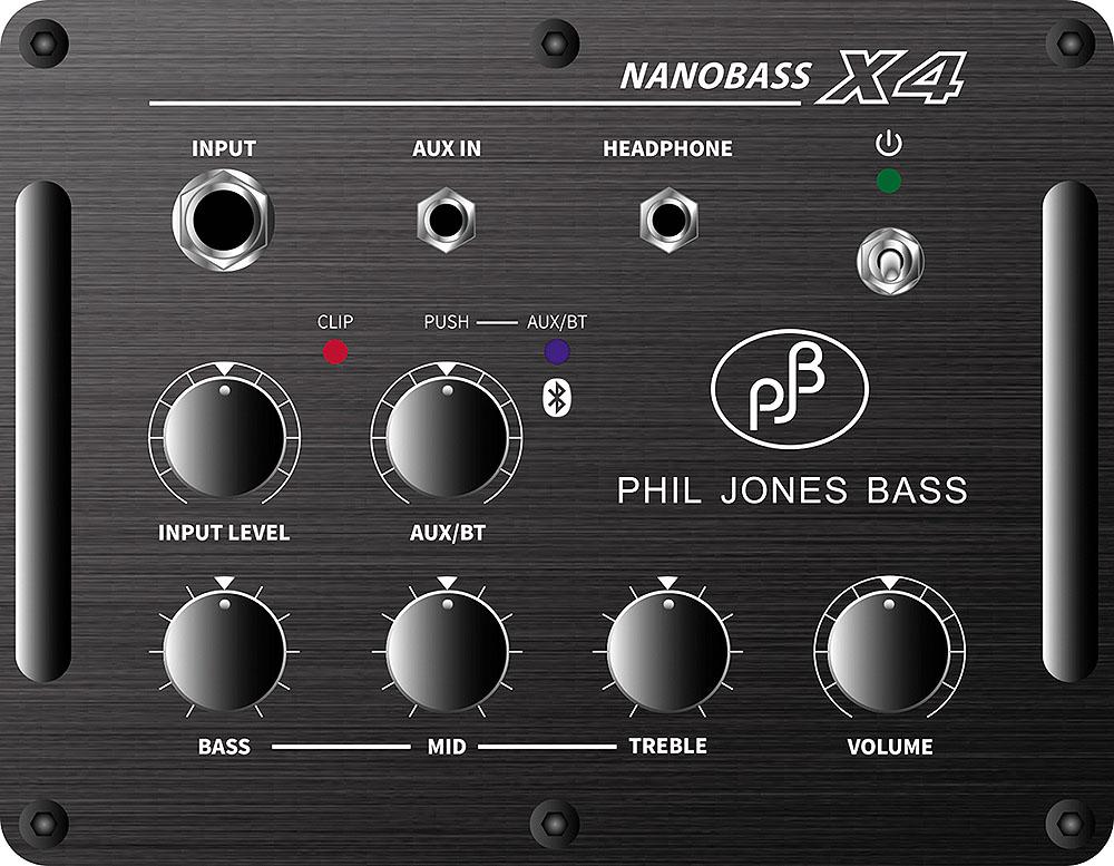 Phil Jones Bass NANOBASS X4 BLACK <フィルジョーンズベース